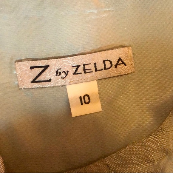 Beautiful ice blue sleeveless dress - Picture 5 of 5